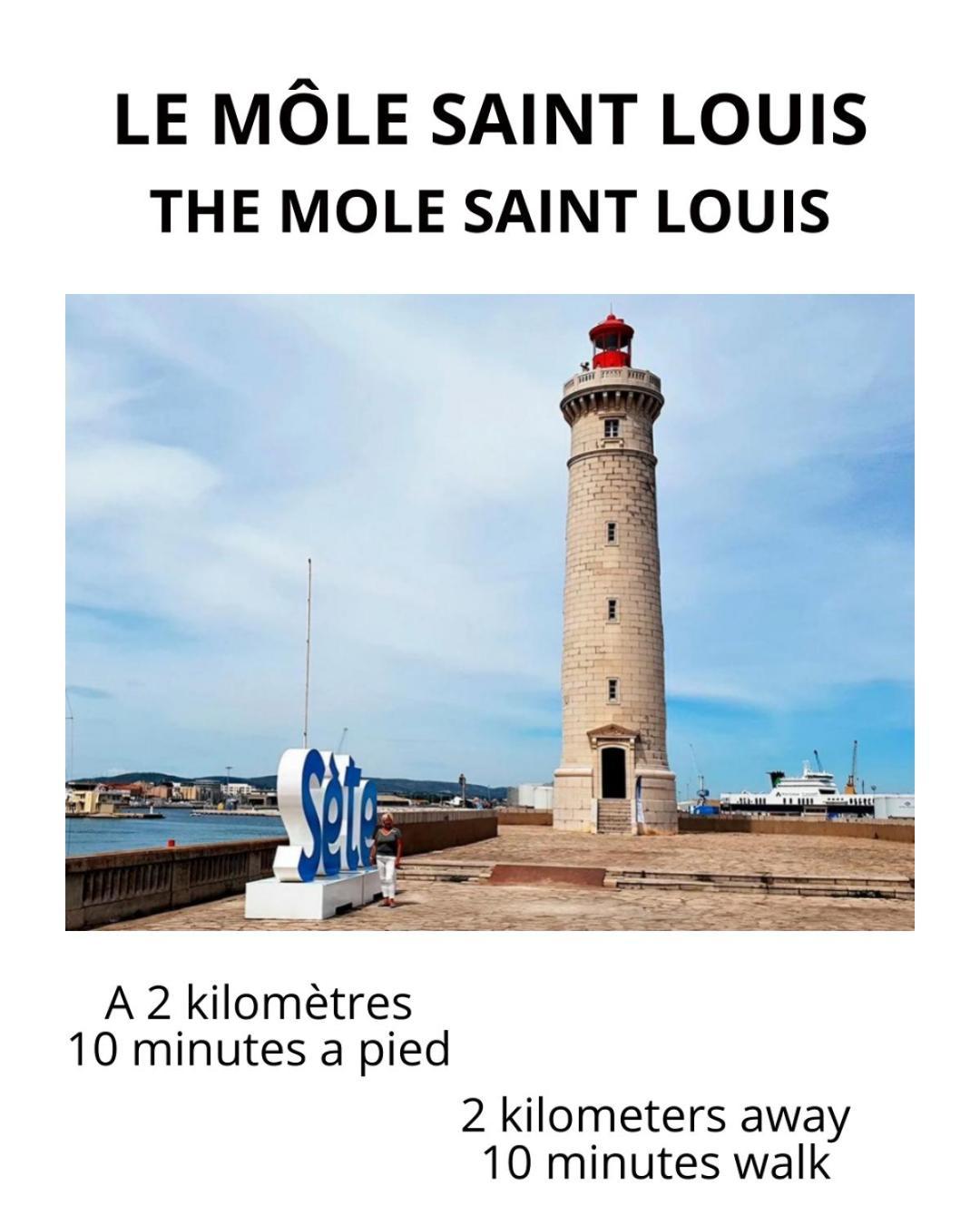 Le "Duo Setois" Lejlighed Sète Eksteriør billede